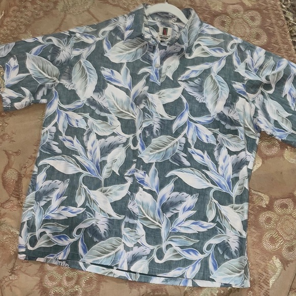 Mens Tori Richards Hawaiian shirt   size large - Picture 1 of 2